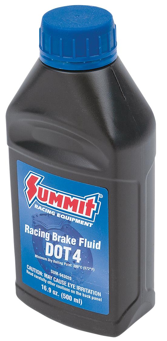 Summit Racing™ DOT 4 Racing Brake Fluid 16.9 Oz - Click Image to Close